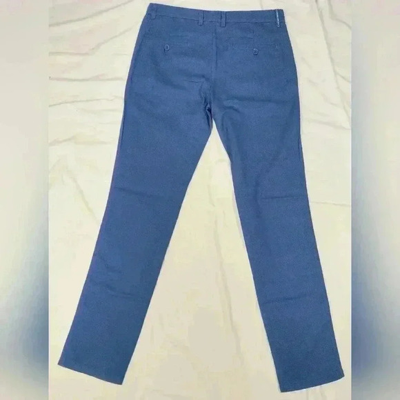 Fabindia Blue slim fit cotton‎ pants size 32 - Picture 3 of 10